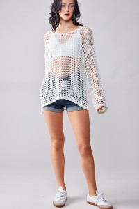 CROCHET COVER UP TOP