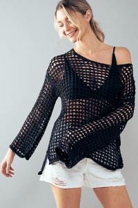 CROCHET COVER UP TOP