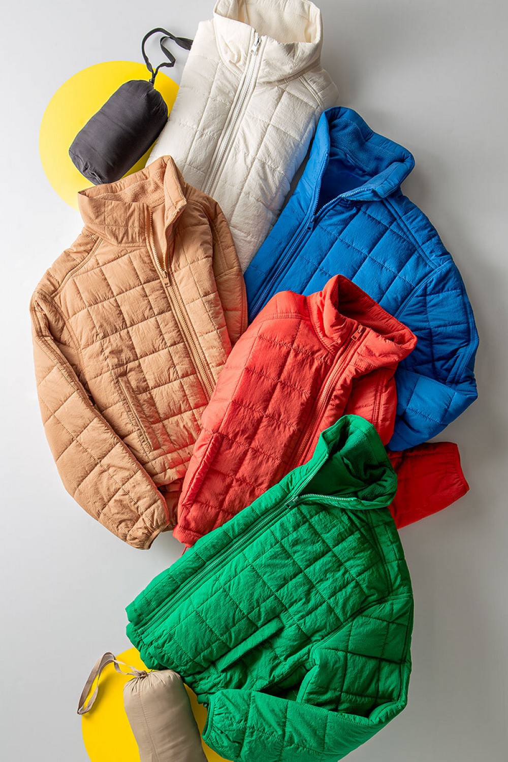 0200-5143<br/>QUILTED WATER RESISTANT CROPPED PUFFER JACKET