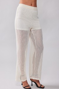 SUNKISSED MESH KNIT PANTS