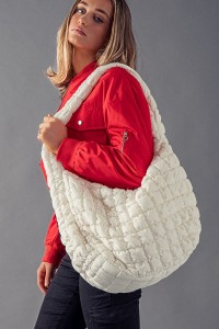 KATE PUFF QUILTED SHOULDER BAG
