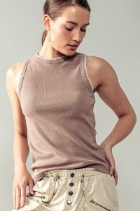 STRUCTURE KNIT TANK TOP