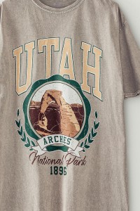 VINTAGE WASHED ARCHES PARK GRAPHIC TEE