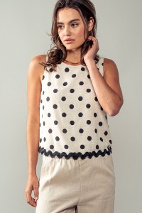 SUMMER PLAY RELAXED TANK TOP