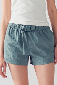 BRAY WATER RESISTANT OUTDOOR BUCKLE BELTED SHORTS