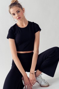 BRAY BASIC FITTED CROP TOP