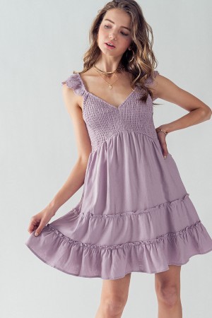 0461-8105<br/>BELLA SHOW YOUR SWEET SIDE RUFFLED DRESS