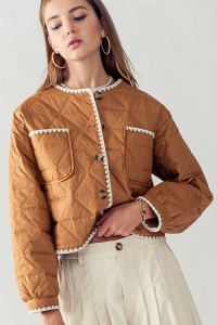 BUTTON-UP PUFF JACKET