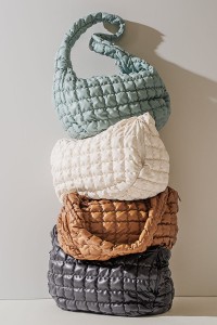 QUILTED LEATHER CROSS BODY BAG