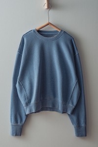 RELAXED FIT COTTON SWEATSHIRT