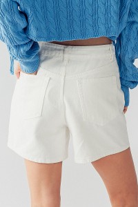 ANETTE BASIC CASUAL A-LINE WITH POCKETS DENIM SHORTS