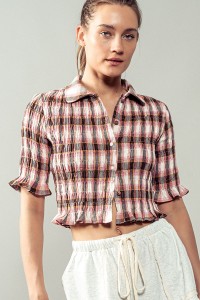 WILDFLOWERS CROPPED TOP